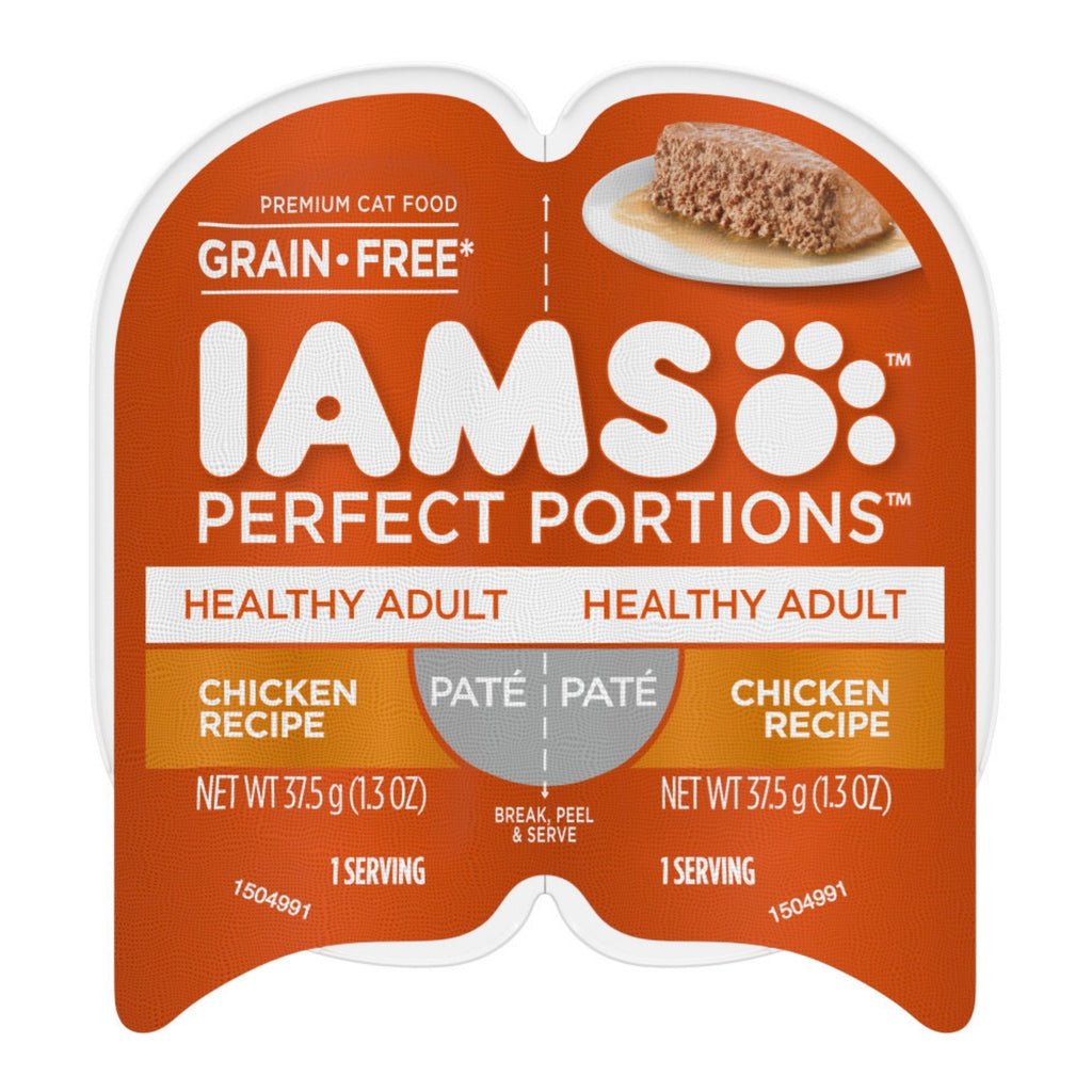 IAMS Perfect Portions Wet Cat Food Chicken 2.6oz 24pk