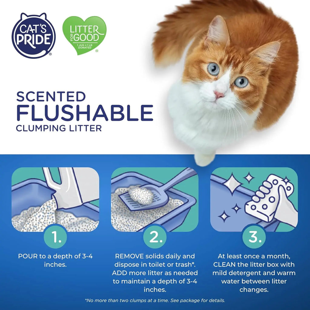 Flushable Cat Litter