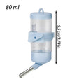 80ml Small Pet Water Bottle — No-Drip Cage Drinking Bottle for Hamsters