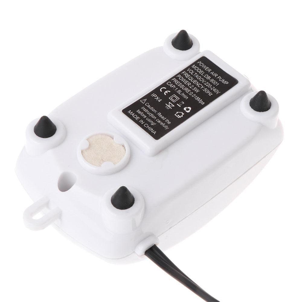 Silent Aquaflow Efficient Oxygen Pump for Aquarium — US & EU Plug