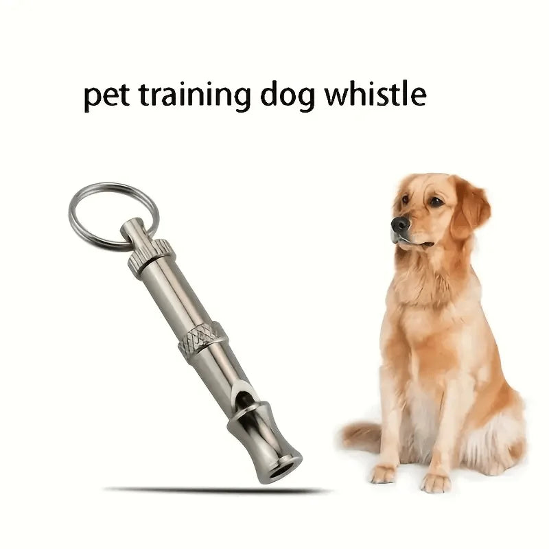 Adjustable Dog Whistle with Keychain