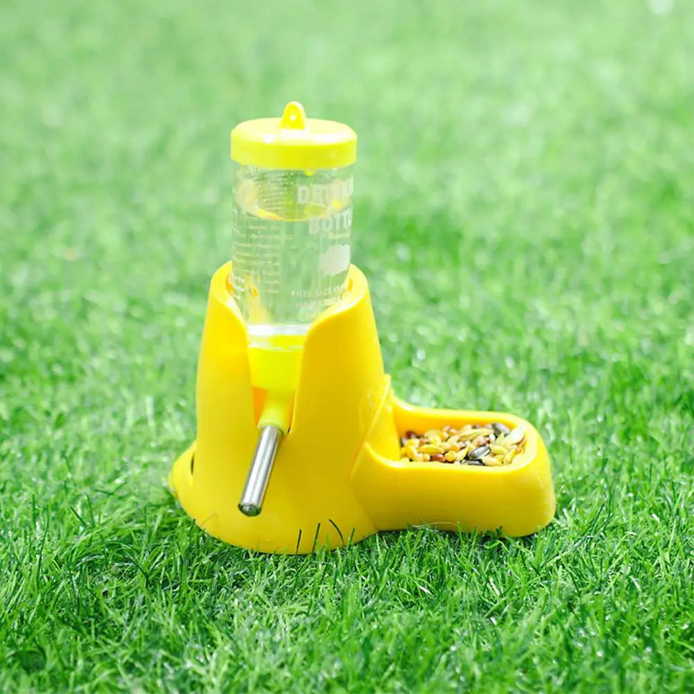Hamster Ball Feeder & Water Bottle — Gravity No-Leak