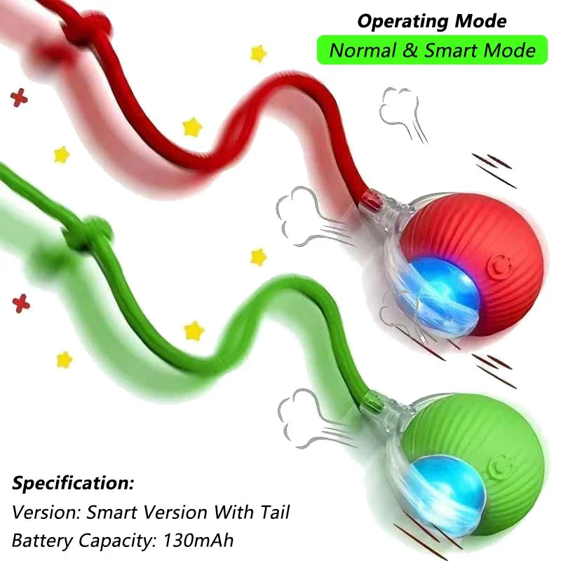 Dog and Cat Automatic smart Ball Toy.