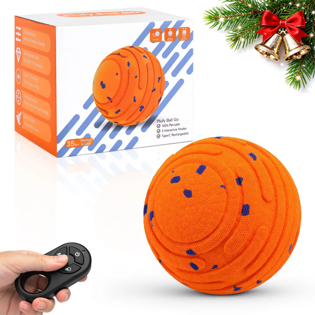 Smart Interactive Dog Toy Ball — Automatic Moving, Rechargeable.