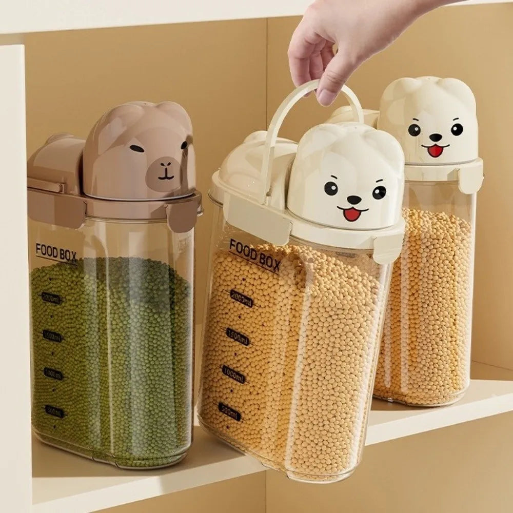 Large Capacity Dog Food Storage container.