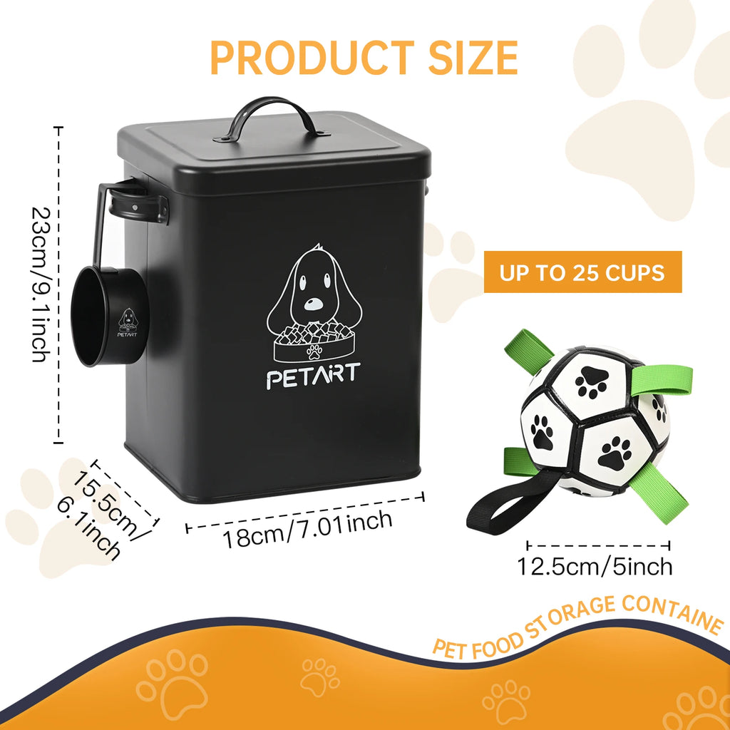 Large Capacity Pet Food Storage Bucket — Sealed, Moisture-Proof & Airtight