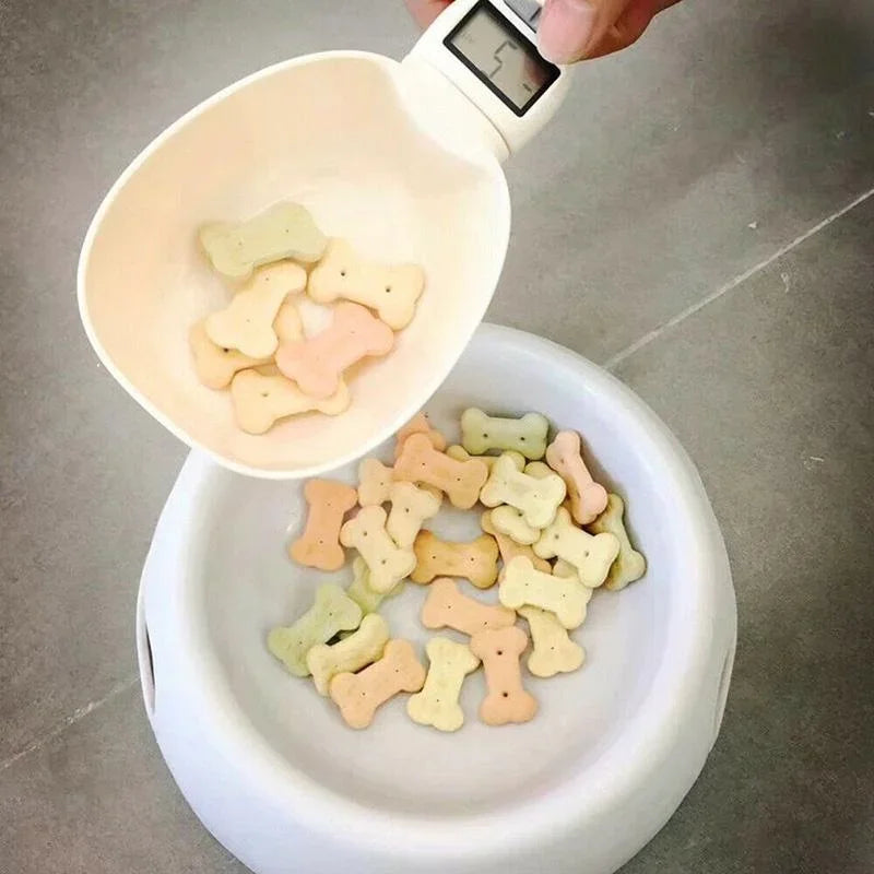 Pet Food Scale — LCD Digital Precision Weighing & Measuring Spoon for Cats & Dogs