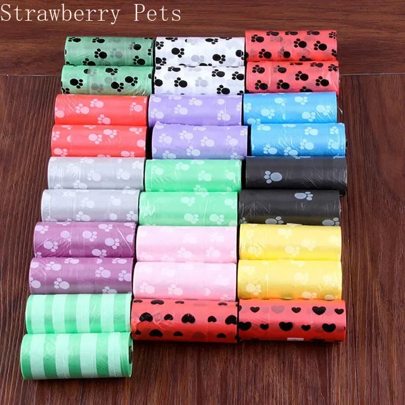 5Rolls-200pcs Poop Bags