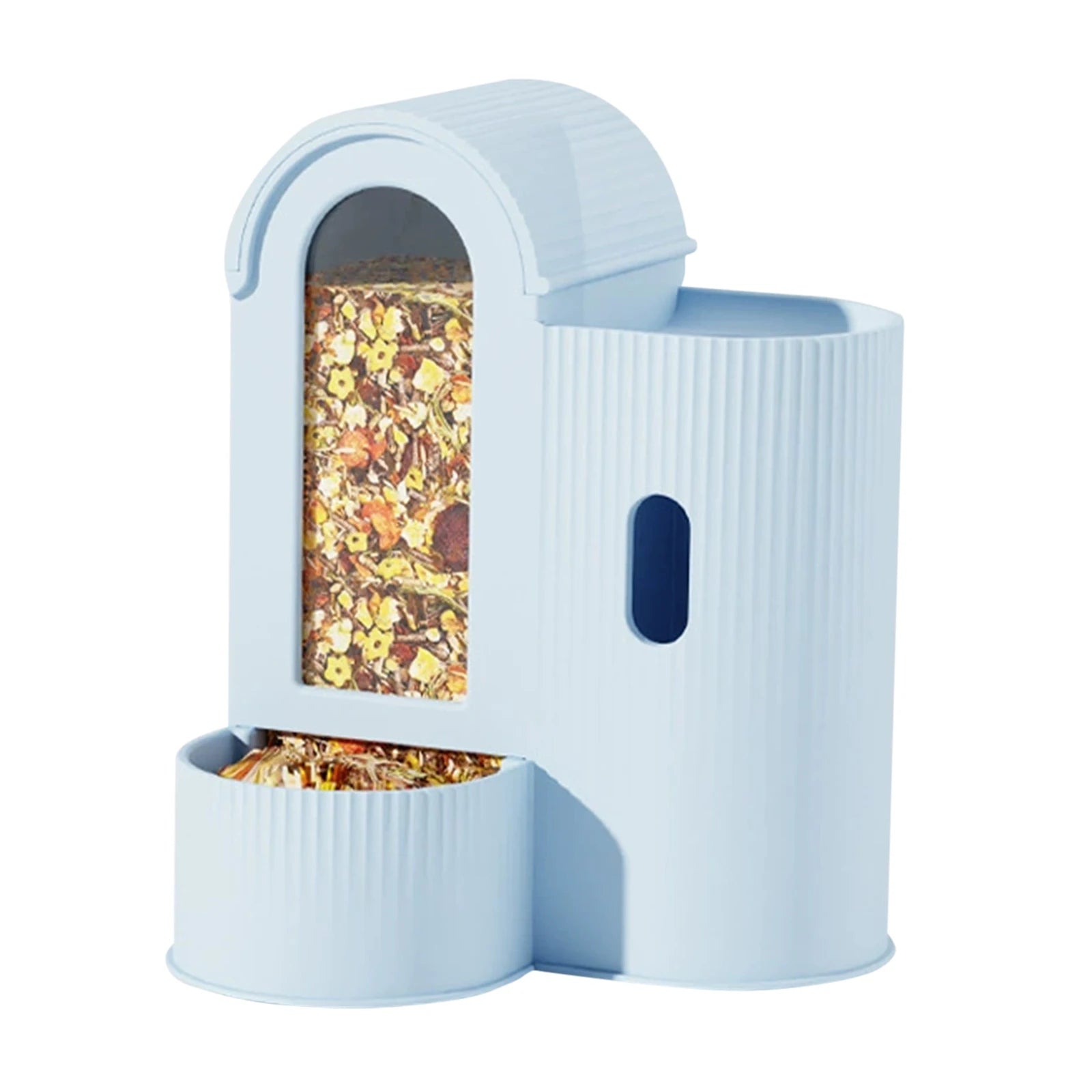 2-in-1 Automatic Feeder & Water Bottle — For Hamsters.