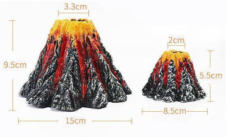 Resin Volcano For Aquariums