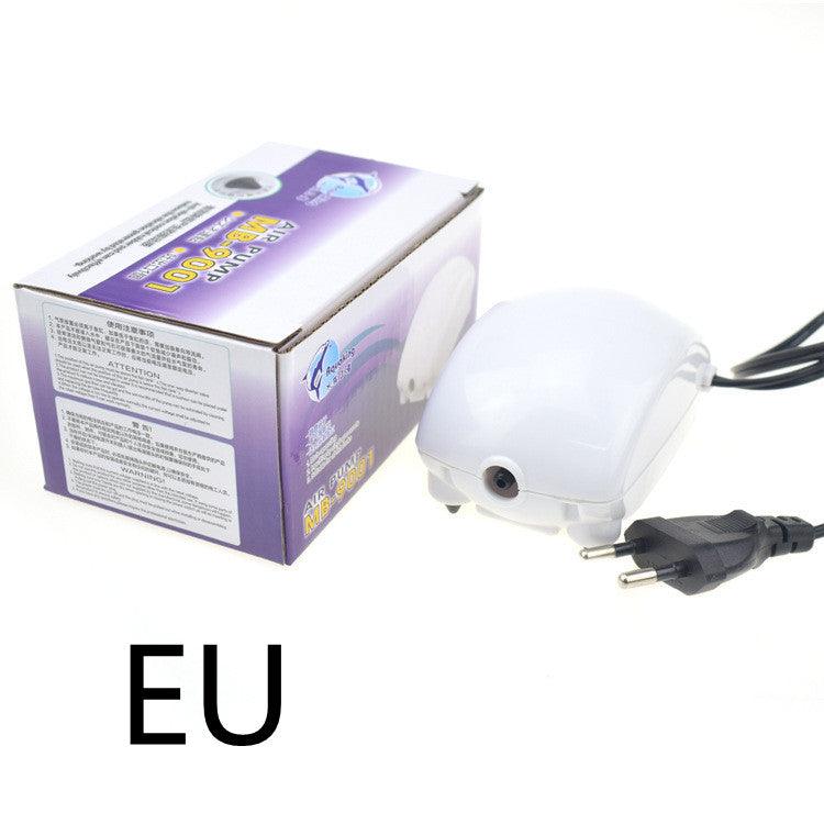 Silent Aquaflow Efficient Oxygen Pump for Aquarium — US & EU Plug