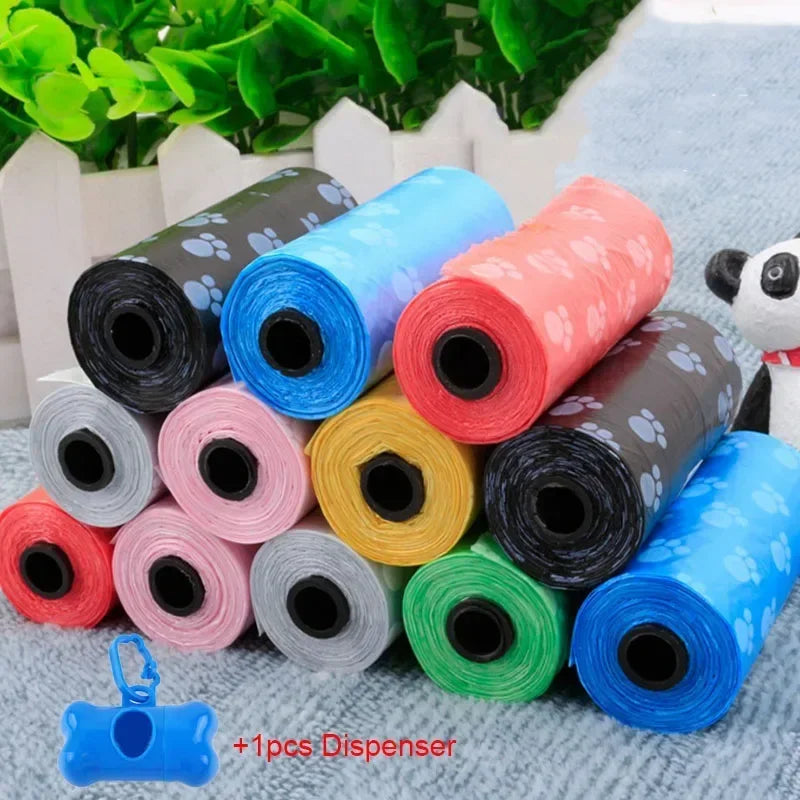5Rolls-200pcs Poop Bags