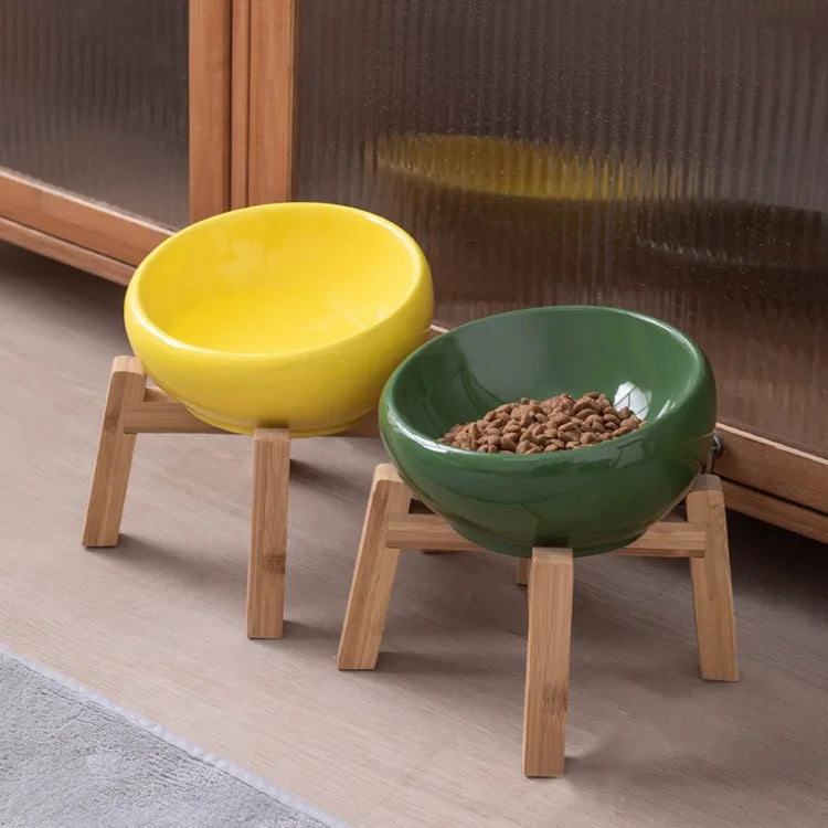 Ceramic Pet Bowl for Cats & Dogs