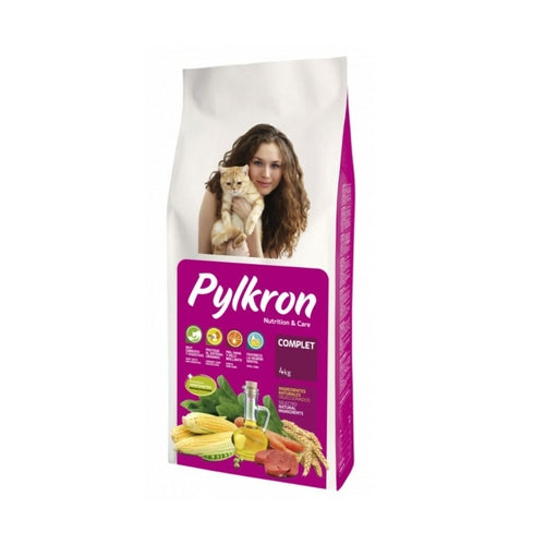 Pylkron Complet Dry Cat Food — 8.8 lb (4 kg) Bag