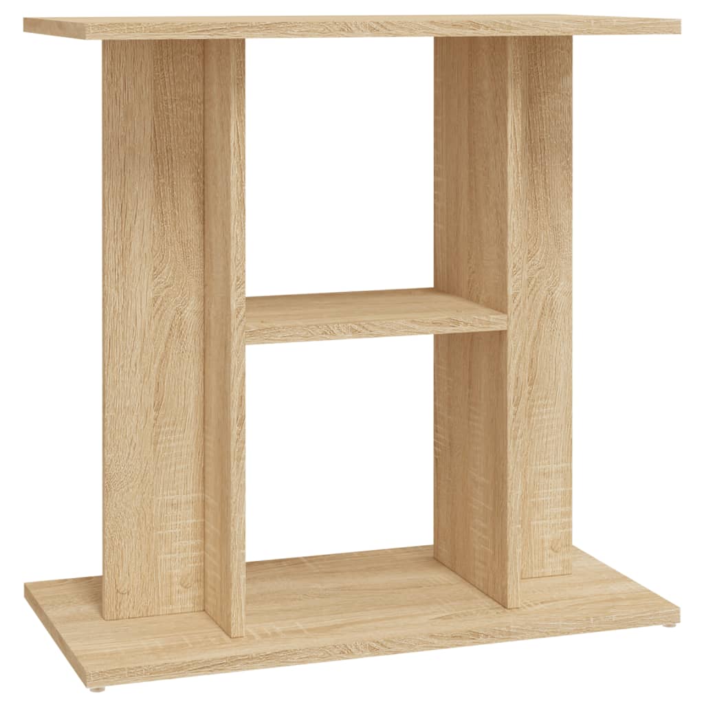 Aquarium Stand — Sonoma Oak 60x30x60 cm Engineered Wood