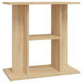 Aquarium Stand — Sonoma Oak 60x30x60 cm Engineered Wood