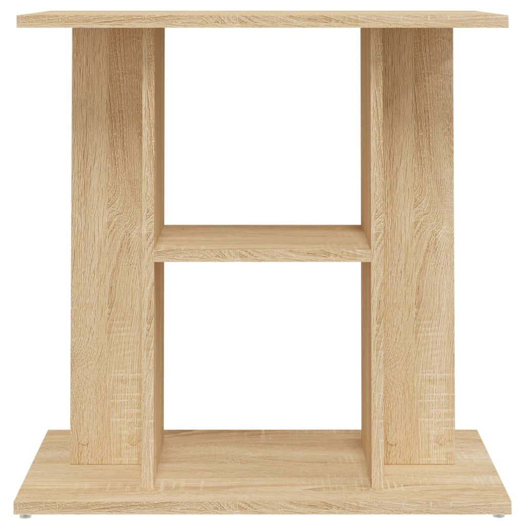 Aquarium Stand — Sonoma Oak 60x30x60 cm Engineered Wood