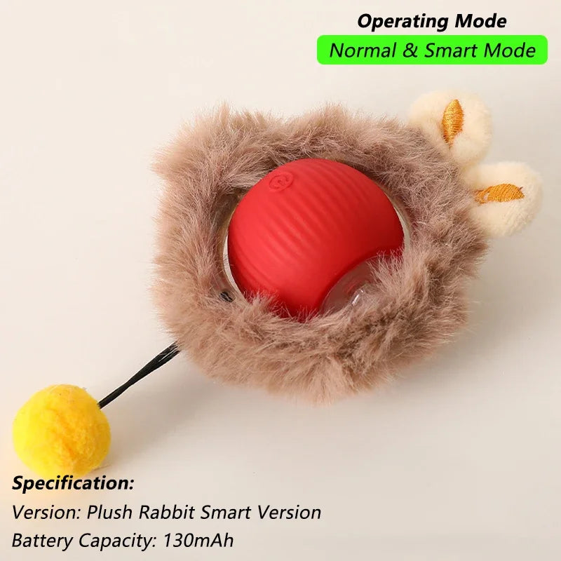 Dog and Cat Automatic smart Ball Toy.