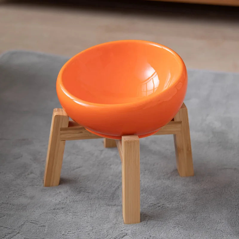 Ceramic Pet Bowl for Cats & Dogs