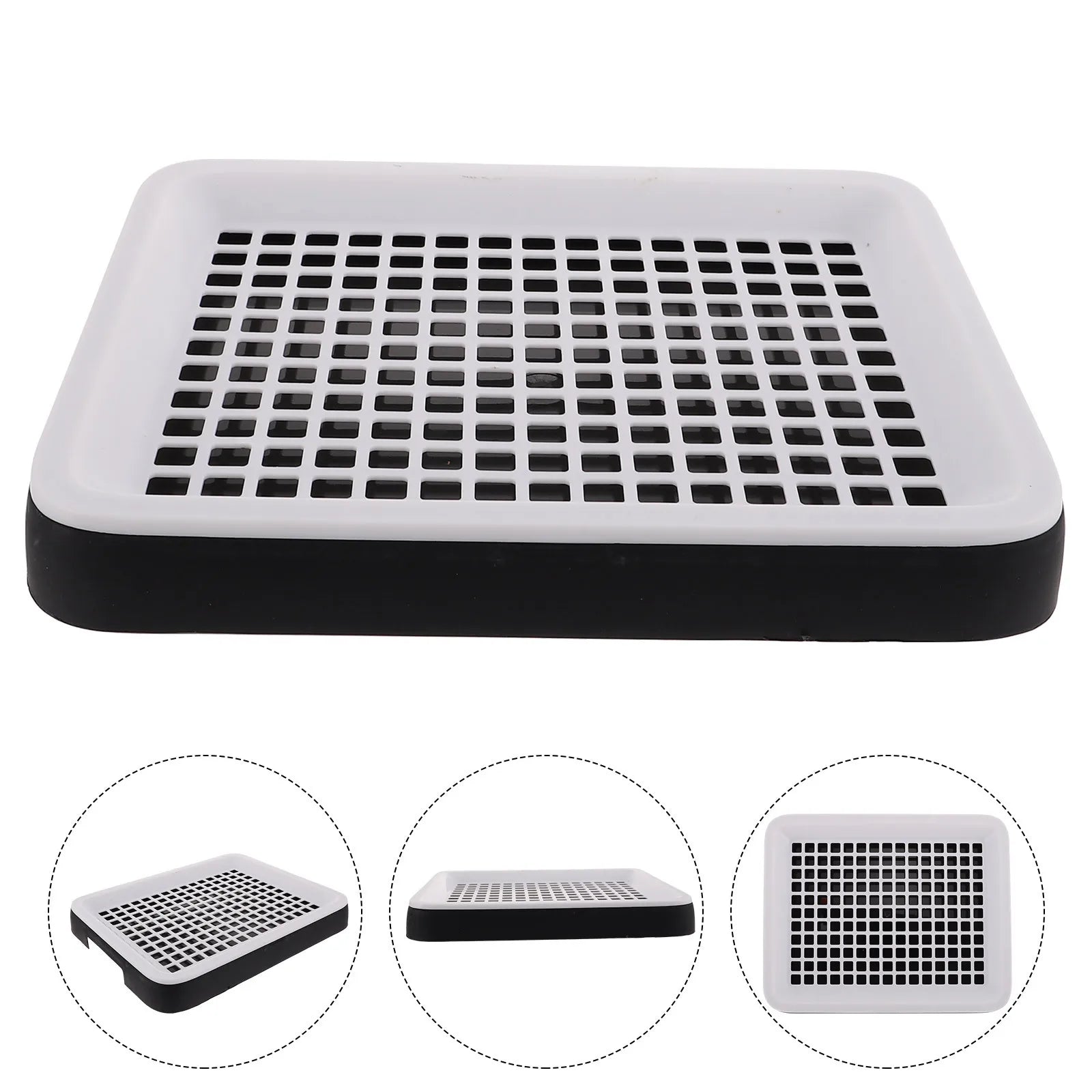 Bunny Litter Box for Small Pets — Thick Bottom Net, Fixed Installation & Easy Clean Rabbit Cage Toilet