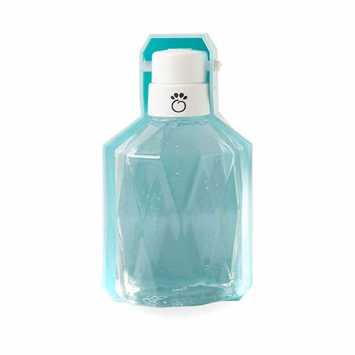 Portable Dog Water Bottle — Leak-Proof Travel Dispenser in Blue, Yellow & Red