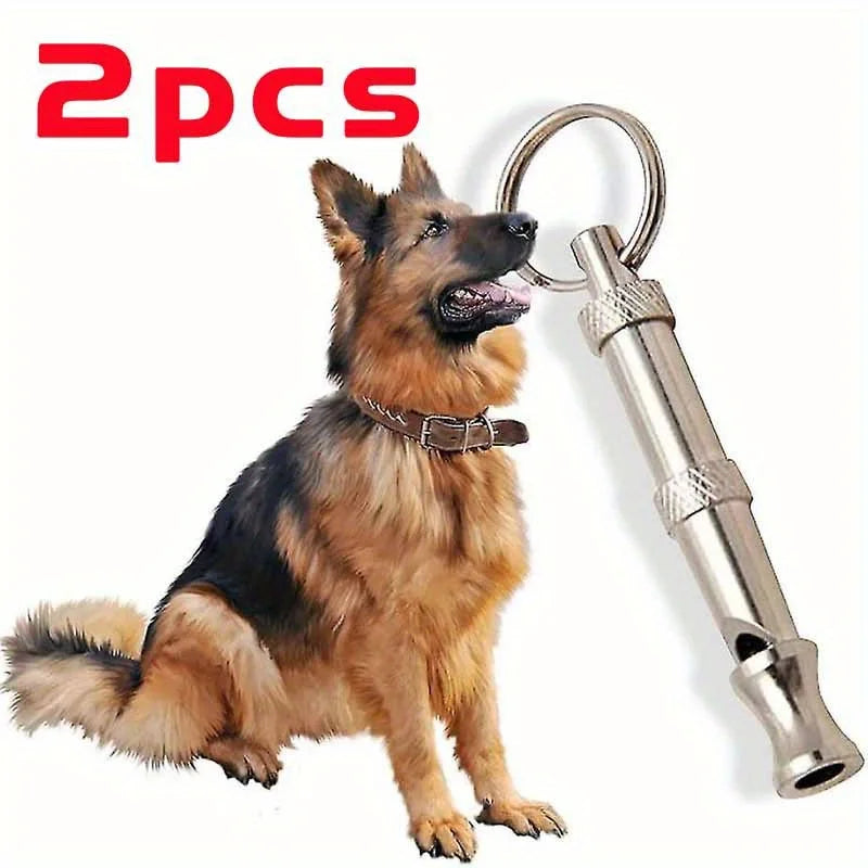 Adjustable Dog Whistle with Keychain