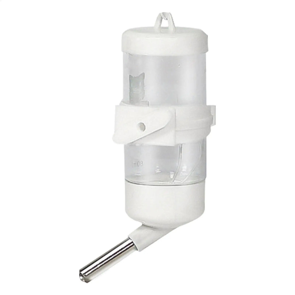 80ml Small Pet Water Bottle — No-Drip Cage Drinking Bottle for Hamsters
