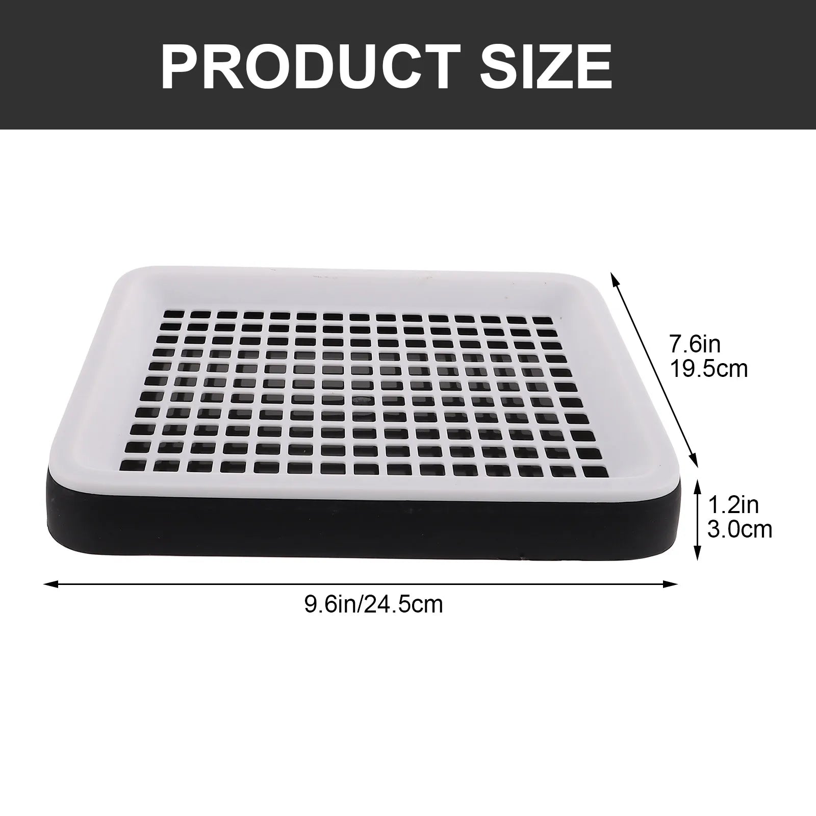 Bunny Litter Box for Small Pets — Thick Bottom Net, Fixed Installation & Easy Clean Rabbit Cage Toilet