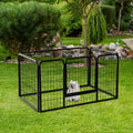 PawHut 49" 4-Panel Heavy Duty Pet Playpen for Dogs.