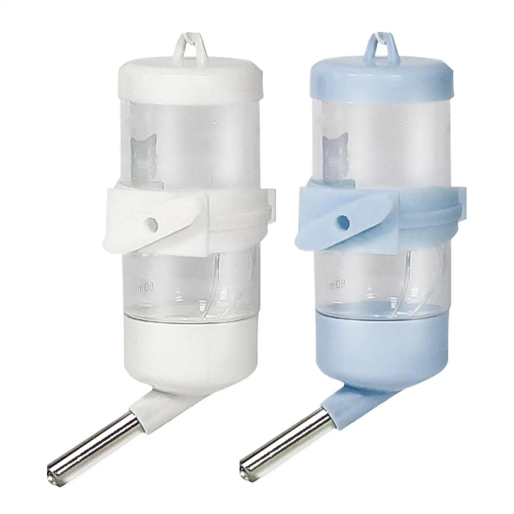 80ml Small Pet Water Bottle — No-Drip Cage Drinking Bottle for Hamsters