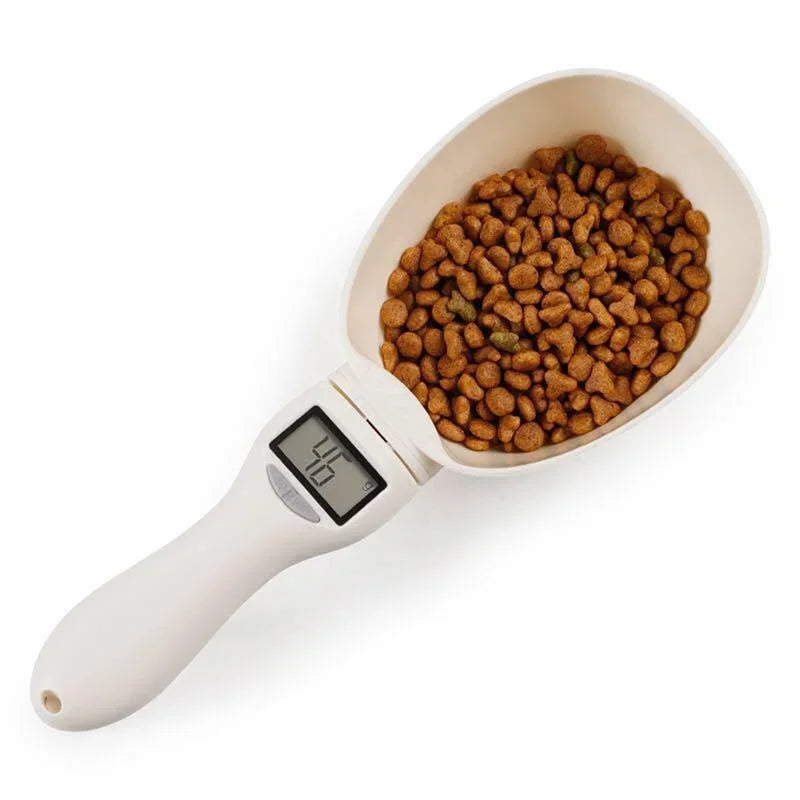 Pet Food Scale — LCD Digital Precision Weighing & Measuring Spoon for Cats & Dogs